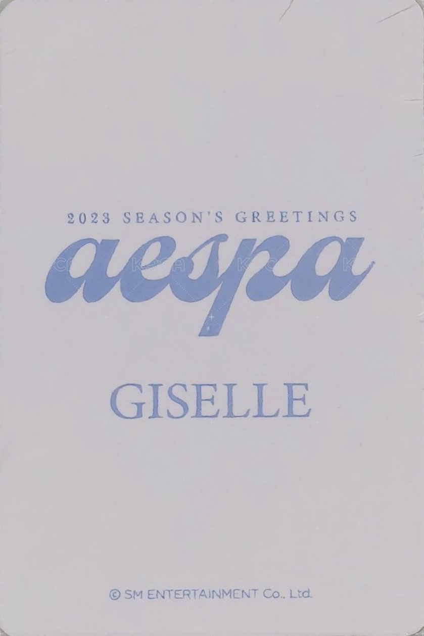 23年曆 sm 特典卡 雅加達吉 背面