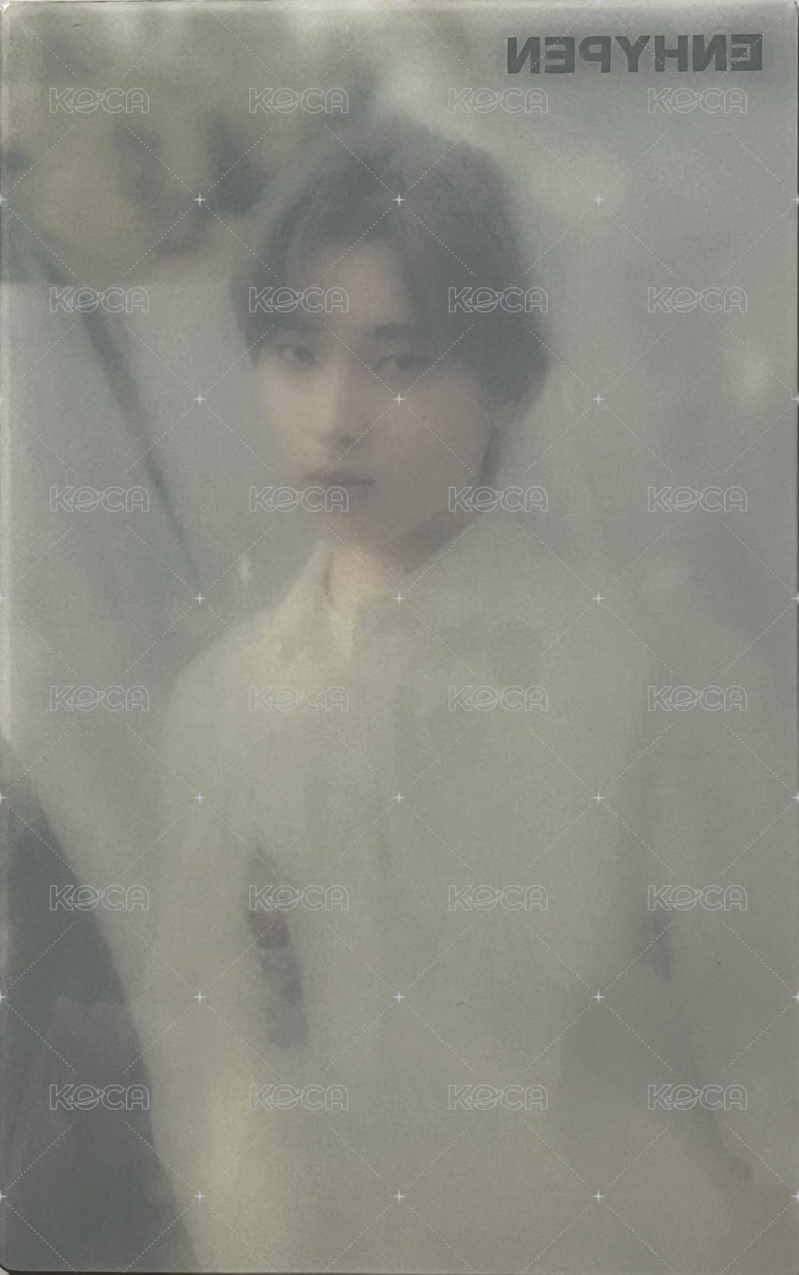 BORDER : 儚い（Hakanai） 環球 特典卡 白衣透卡禹 背面