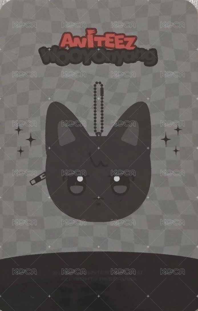 ANITEEZ IN ICE CITY 周邊卡 MINI POUCH 背面