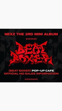 NEXZ The 3rd Mini Album [Beat Boxer] POP-UP CAFE MD