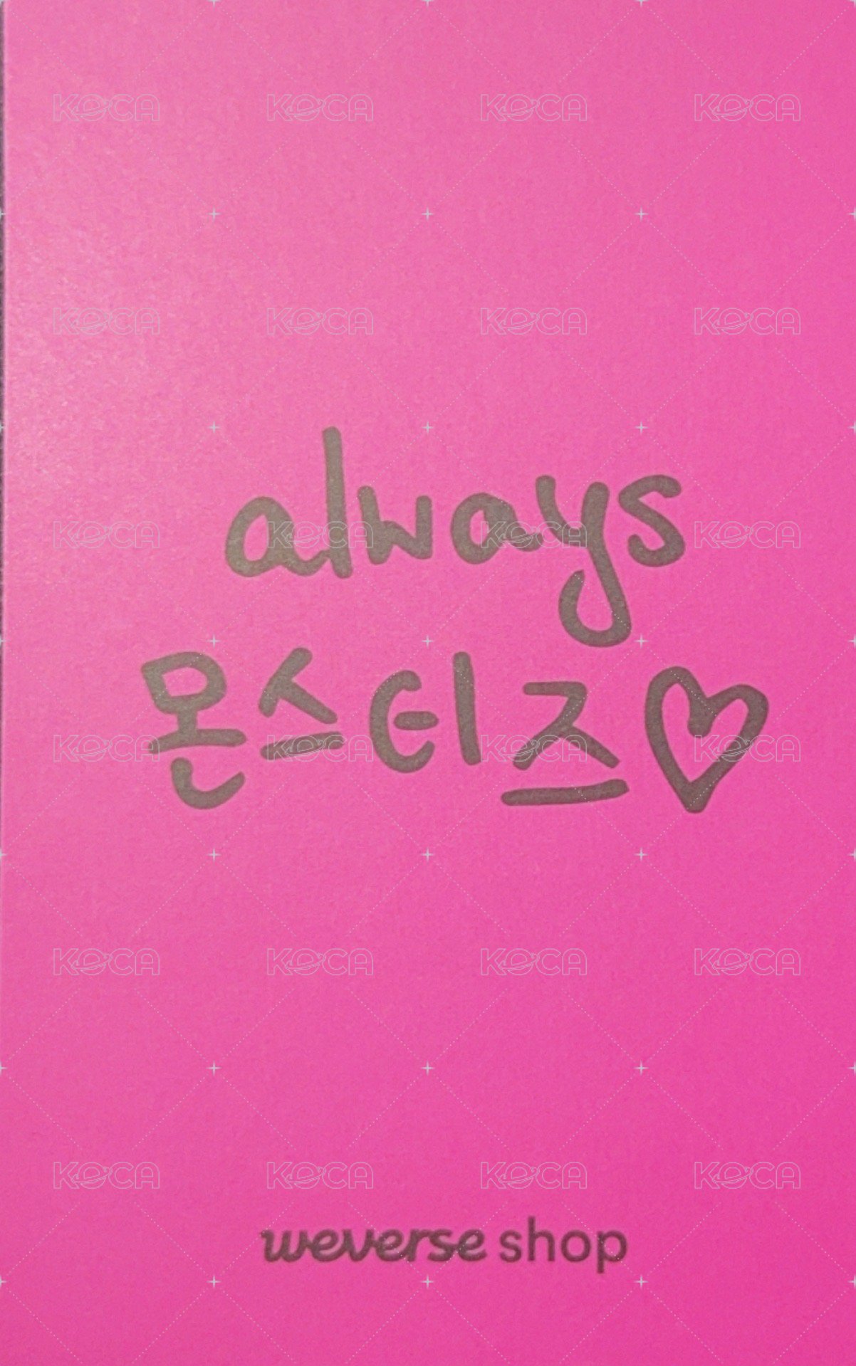 DRIP wvs 幸運卡 白色情人節 Ver.C 背面