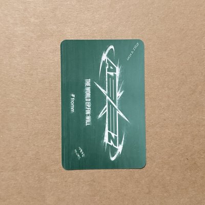 WILL fromm 3.0 簽售卡 名牌 ver. 潤浩