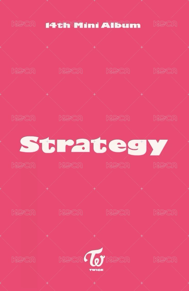 STRATEGY 專輯卡 電子專 Step 2 ver. 背面