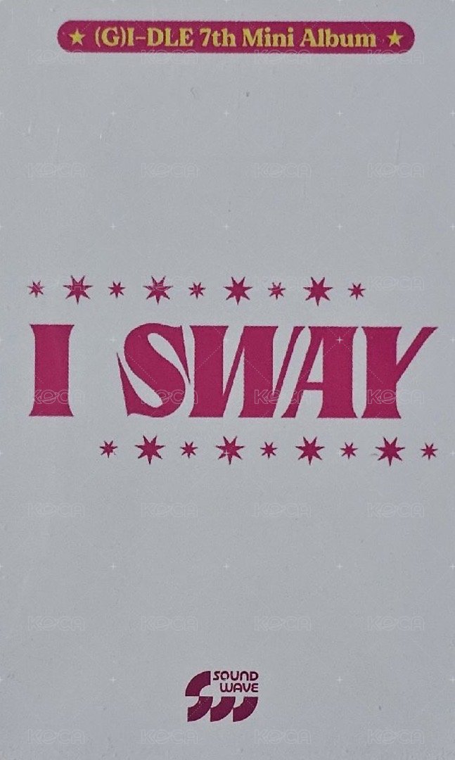 I SWAY sw 特典卡 1.0-妮 背面