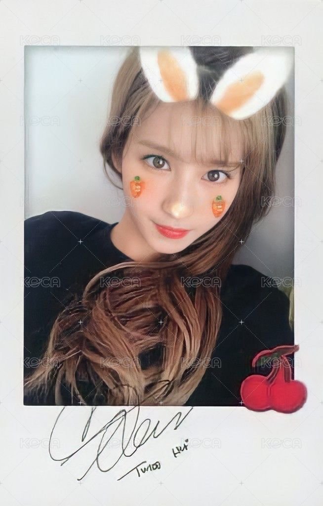Twicetagram 專輯卡  正面