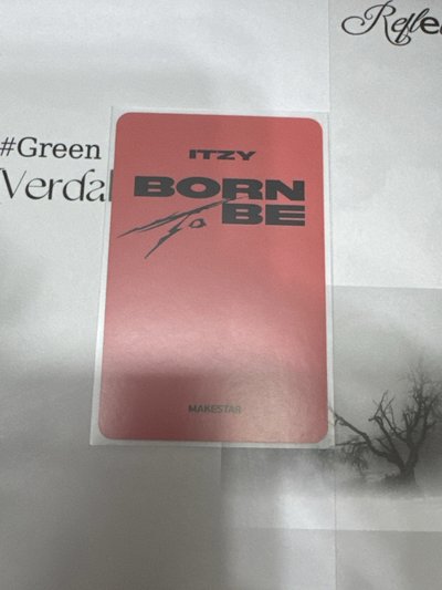 BORN TO BE ms 3.0 簽售卡-禮志