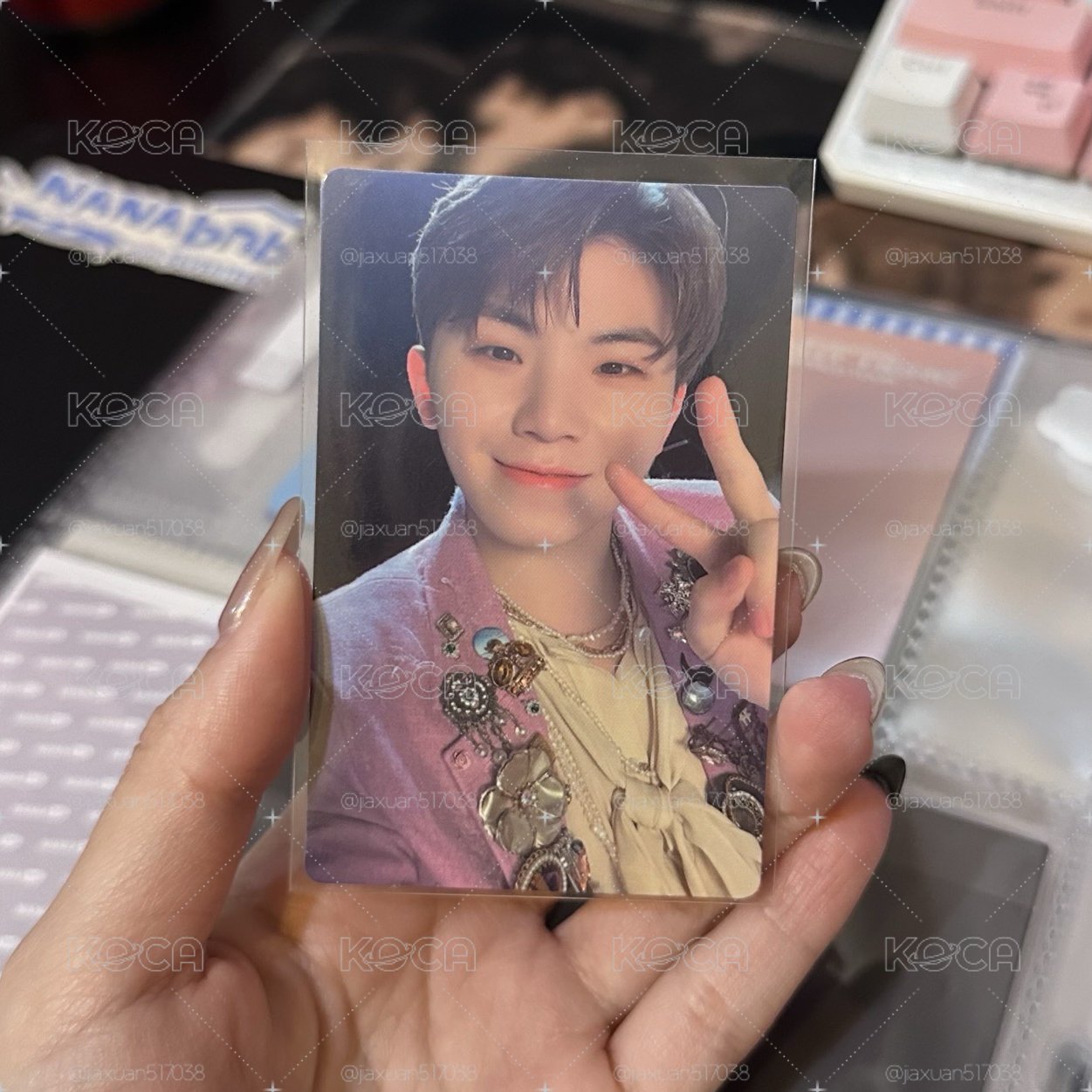 Woozi 正四 專輯卡 正規四|CARAT ver.