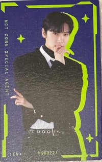 NCTZONE ost 專輯卡 要員卡