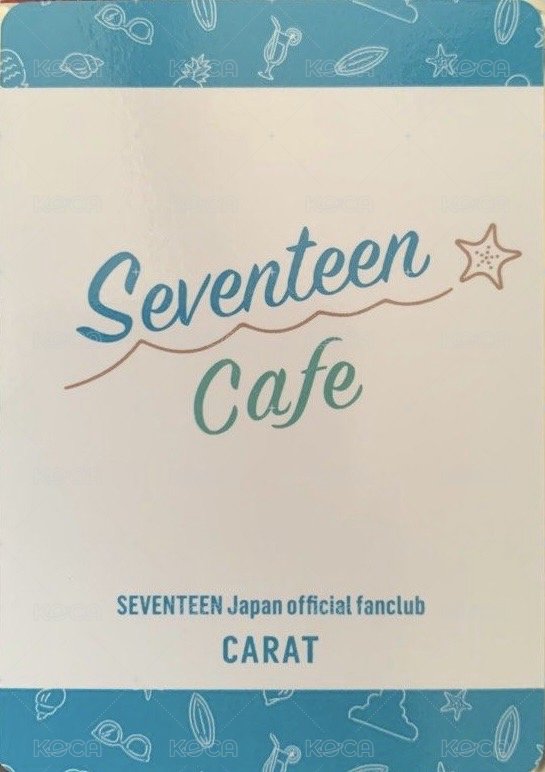 23‘CAFE BV 滿額卡 克拉抽獎 CARATくじ 背面