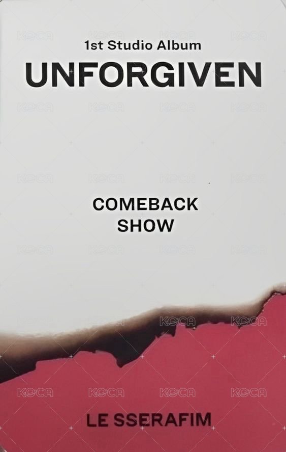 UNFORGIVEN YT 直播卡 A ver. 背面