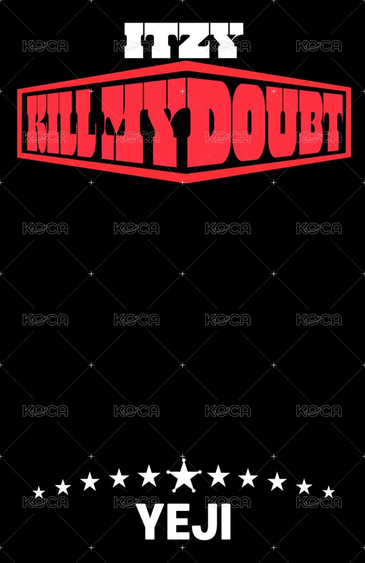 KILL MY DOUBT 專輯卡 普版 背面