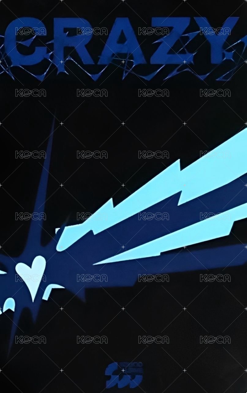 CRAZY sw 簽售卡 簽售 背面