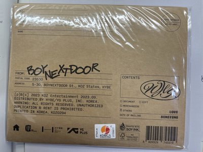 BOYNEXTDOOR NO GENRE 專輯