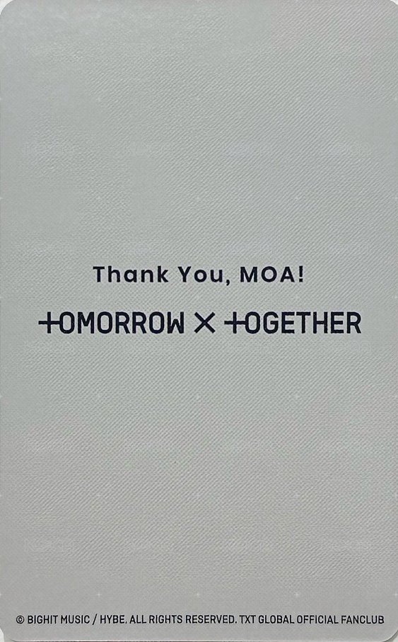 EP.2 日巡 會員禮卡 新入會 背面