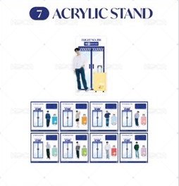 出道快閃店立牌