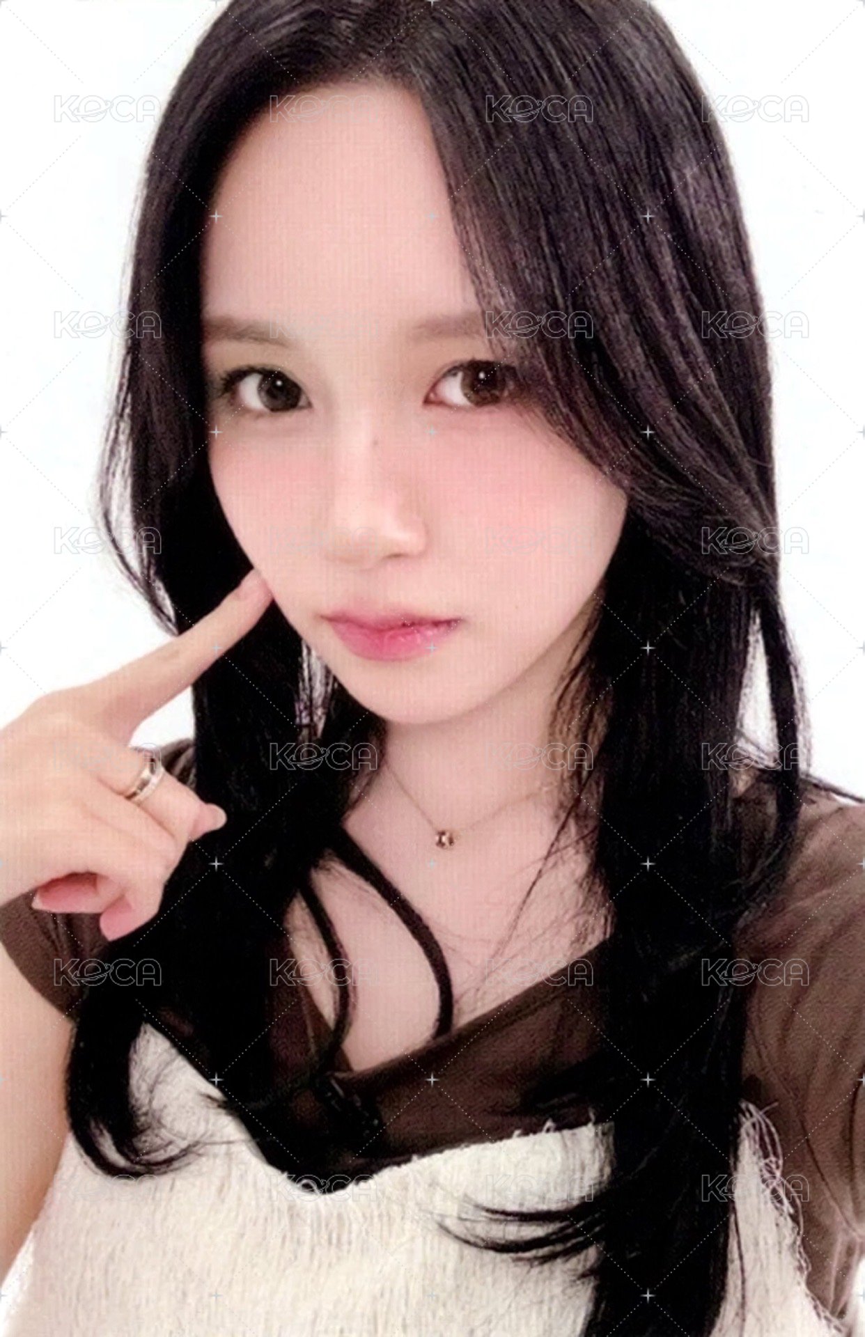 正規四 fans 特典卡 Real touch 正面