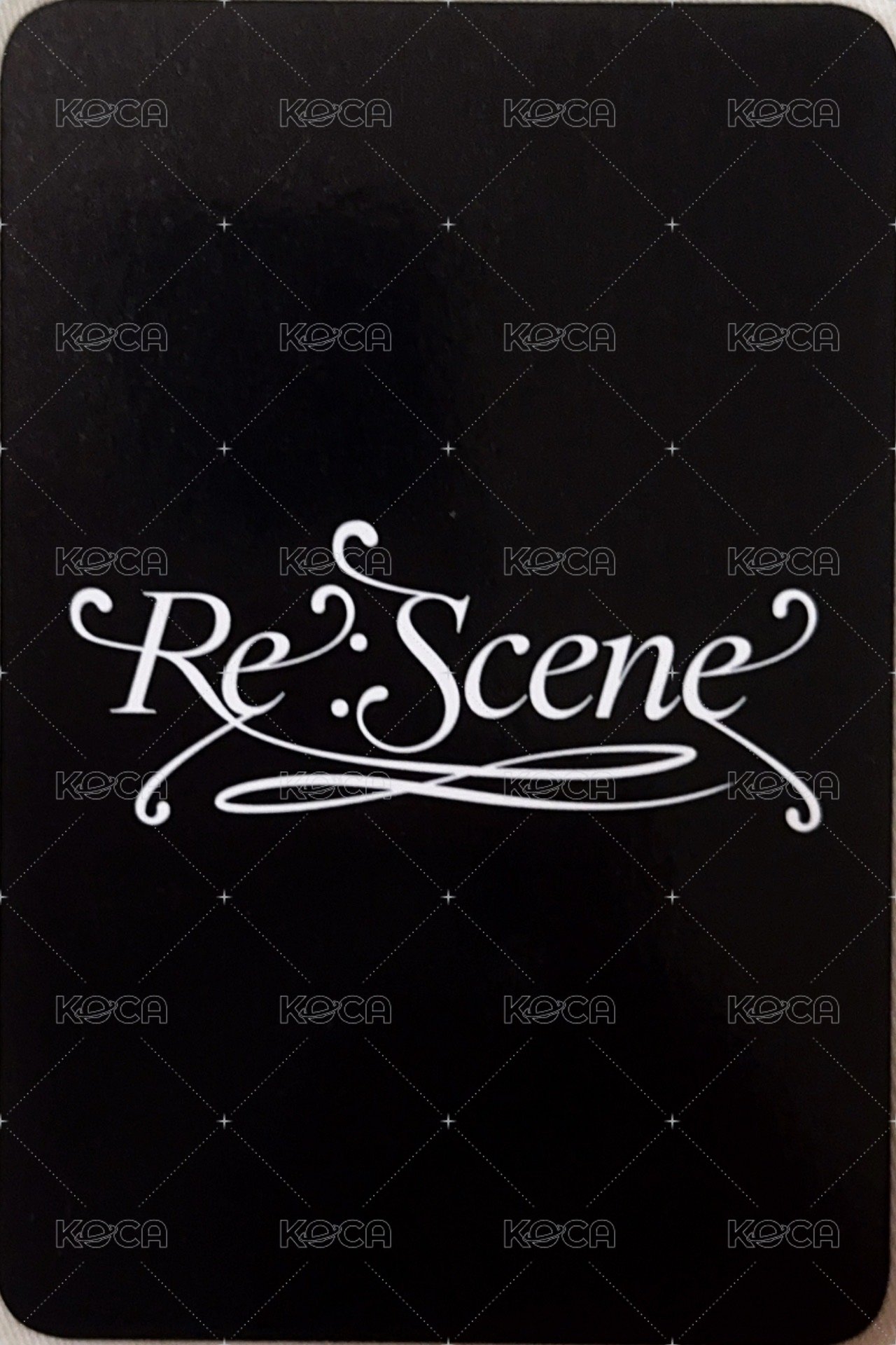 Re:Scene k4 1.0線上 簽售卡  背面
