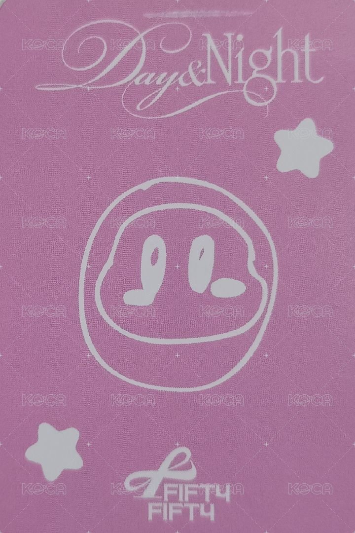 Day & Night am 特典卡 卡比 KEENA 背面