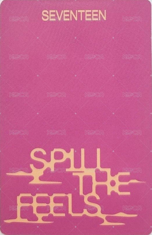 MINI12 專輯卡 ｜FEEL NEW KIT ver. 背面