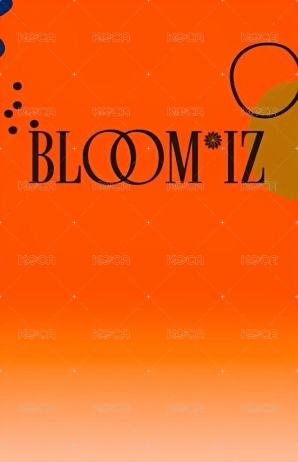 BLOOM*IZ   簽售卡  背面
