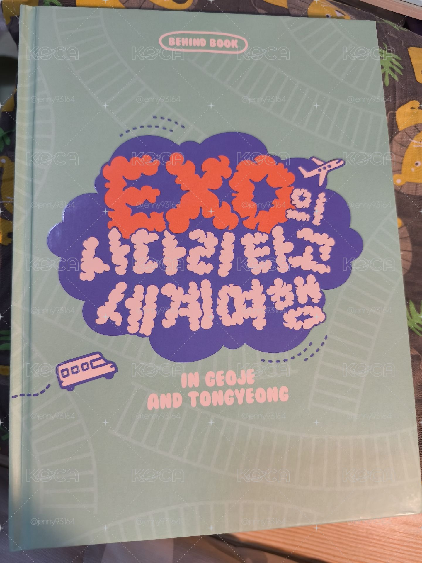 EXO爬梯子世界旅行幕後寫真