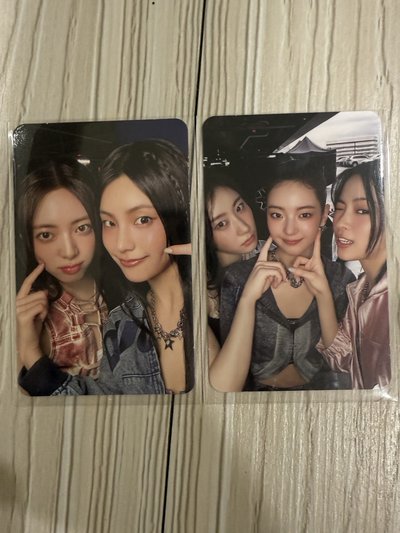 ITZY GOLD 雙人卡 三人卡 一起出