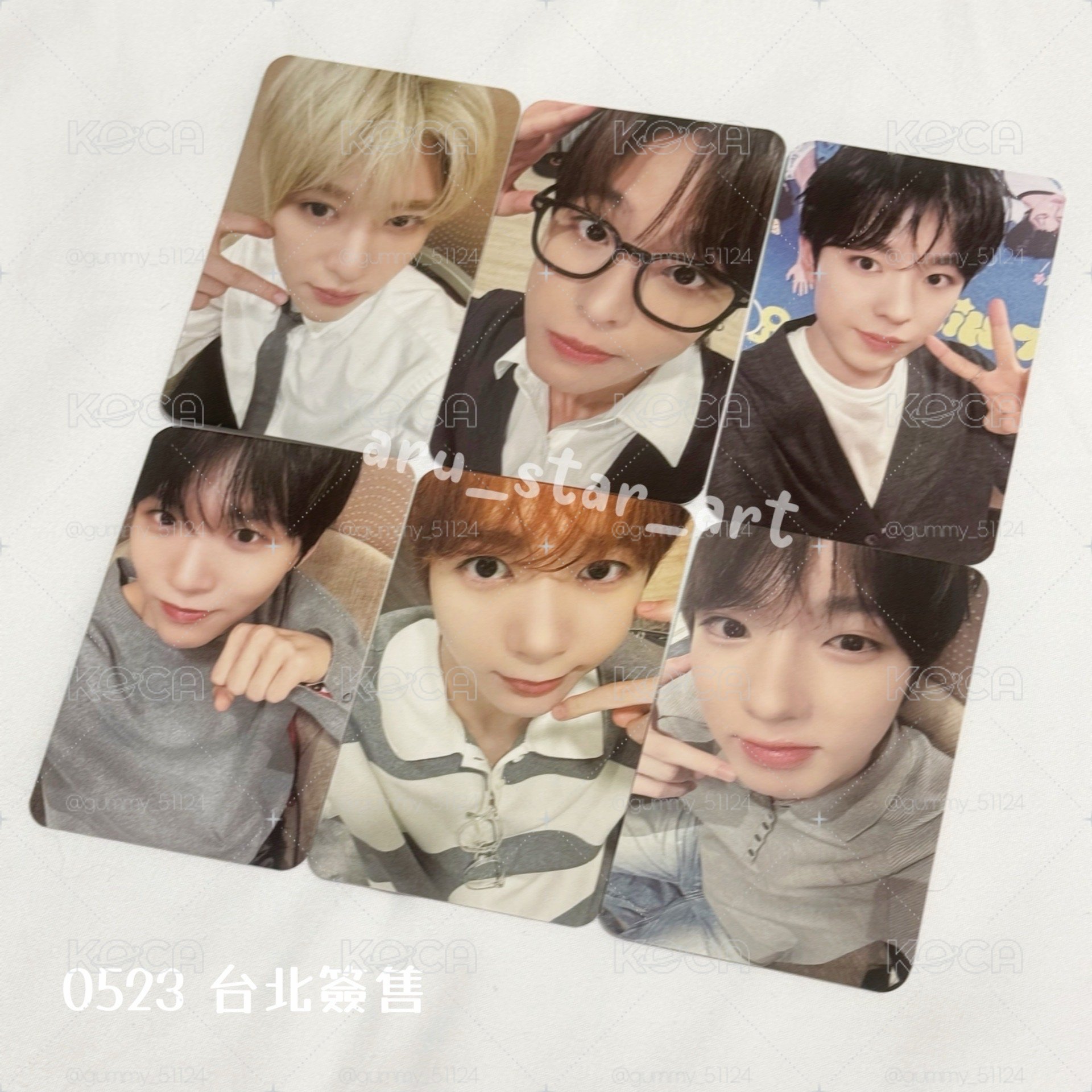 NCT WISH 台北簽售卡