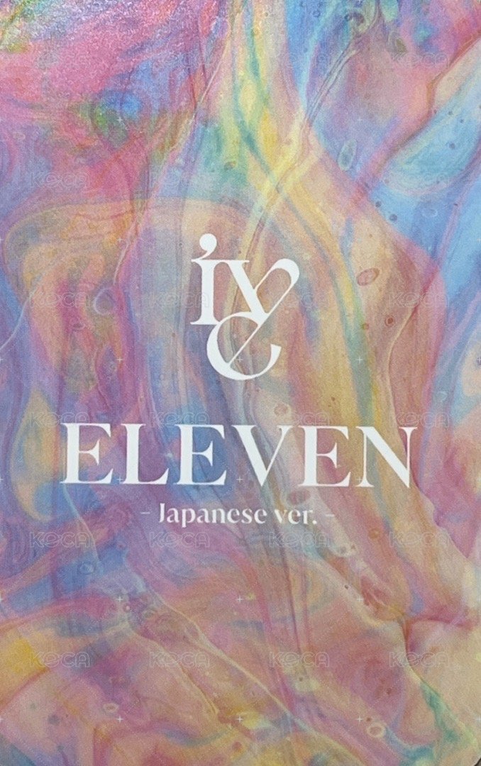 ELEVEN JP sw 特典卡  背面