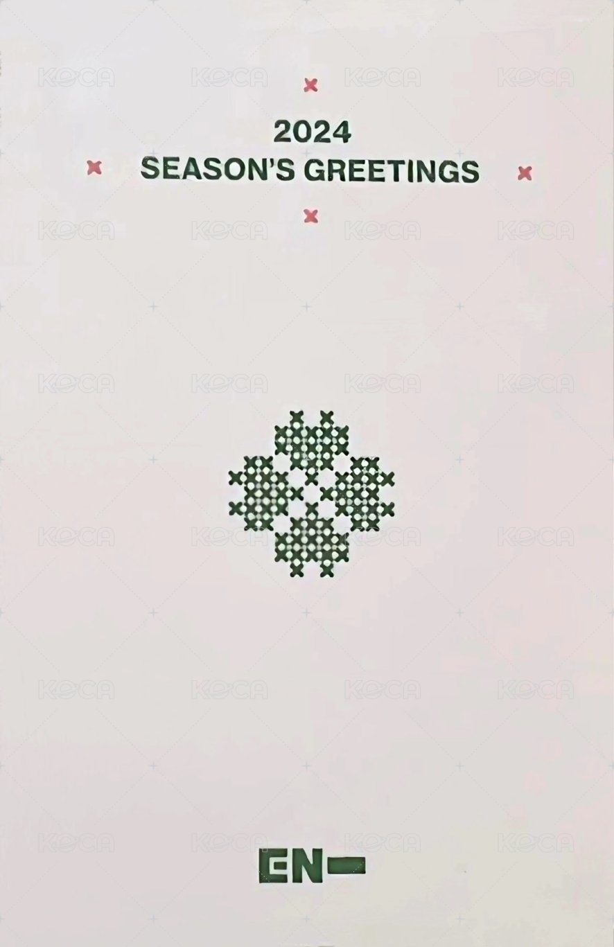 24年曆 年曆卡  背面