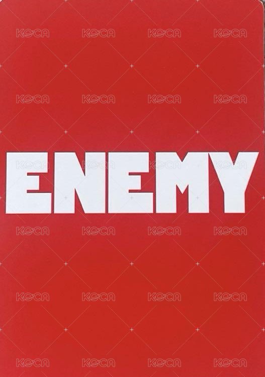 ENEMY 入場卡 / 場限卡 福岡 背面