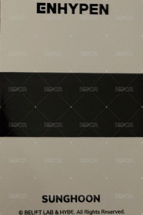 一代手燈 周邊卡  背面