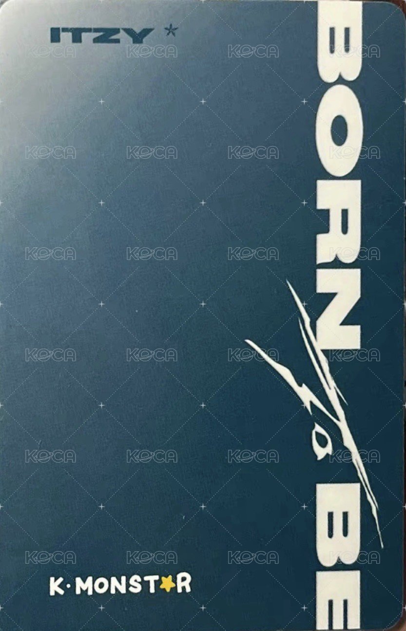 BORN TO BE km 台北 1.0 簽售卡 小分隊 背面