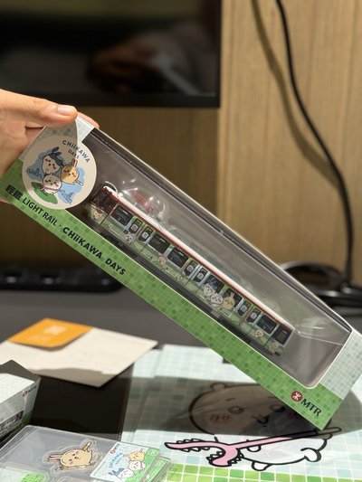 香港限定 | 吉伊卡哇 1:87 港鐵列車模型