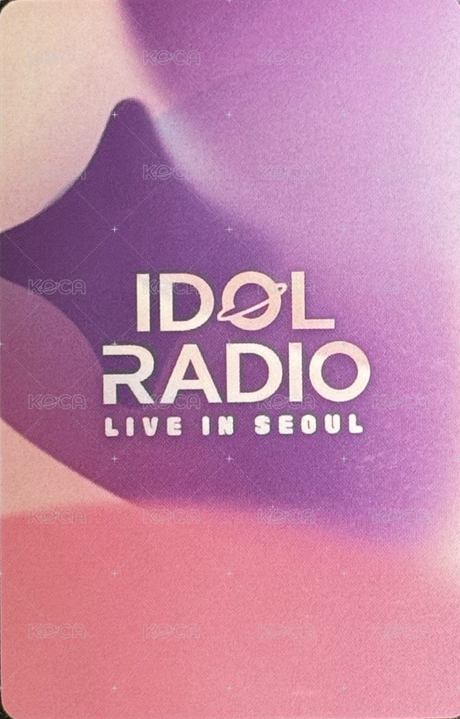 仲夏夜 idol radio 直播卡 圭 背面