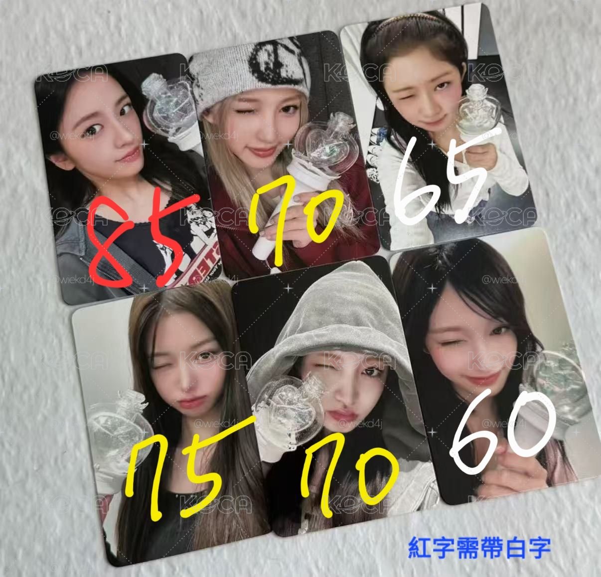 手燈卡一套 可拆