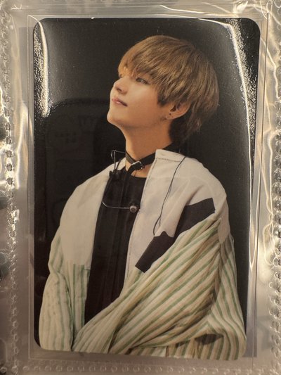 BTS 防彈少年團 金泰亨 V wings tour DVD 卡