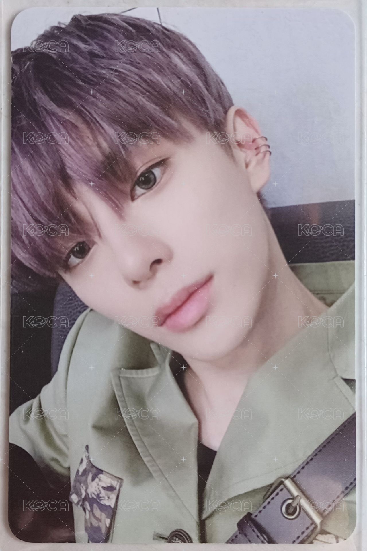 FACE US hottracks 特典卡  正面