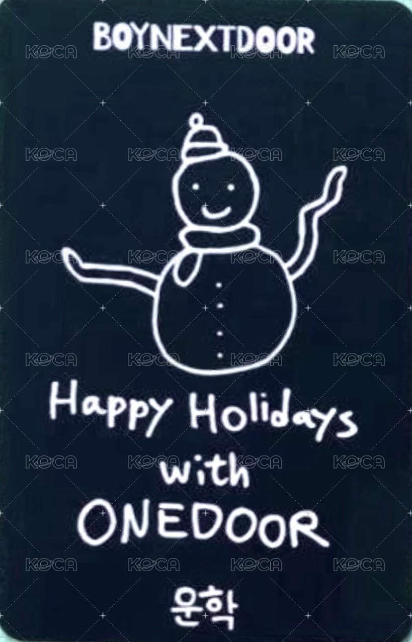 23歌謠大戰 入場卡 / 場限卡 聖誕公放卡 背面