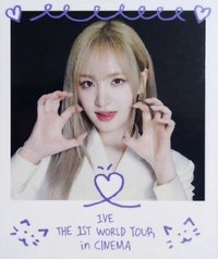 世巡電影 周邊卡 拍立得