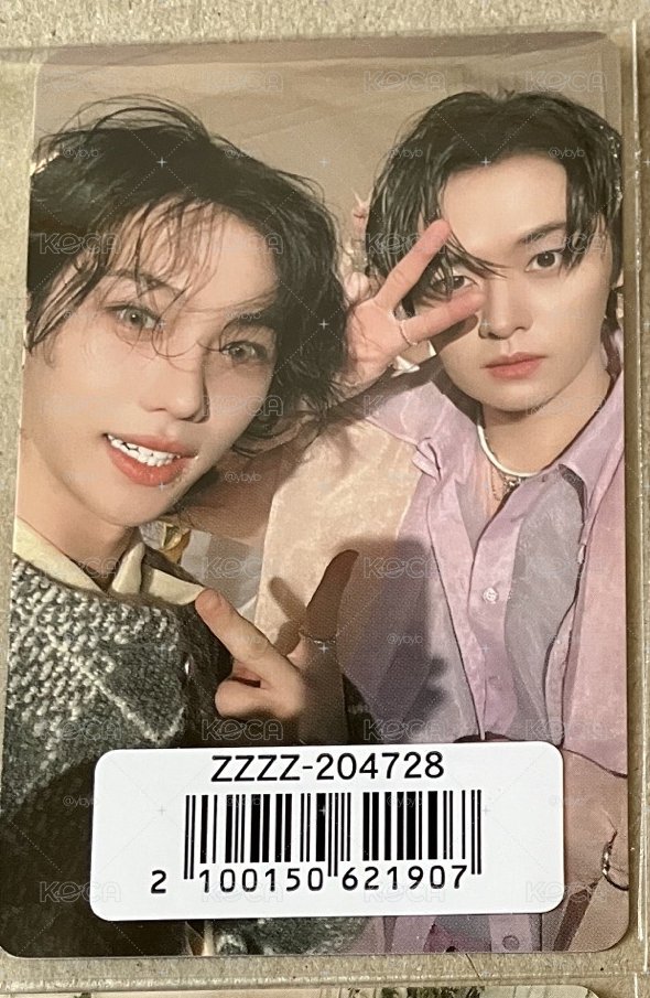 Stray Kids HOLLOW FC雙人卡 Felix 李龍馥 李旻浩 旻菲 