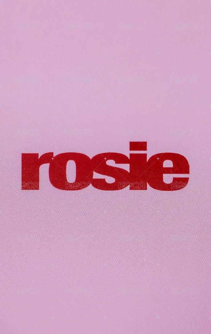 rosie k4 特典卡 ROSÉ 預售 背面