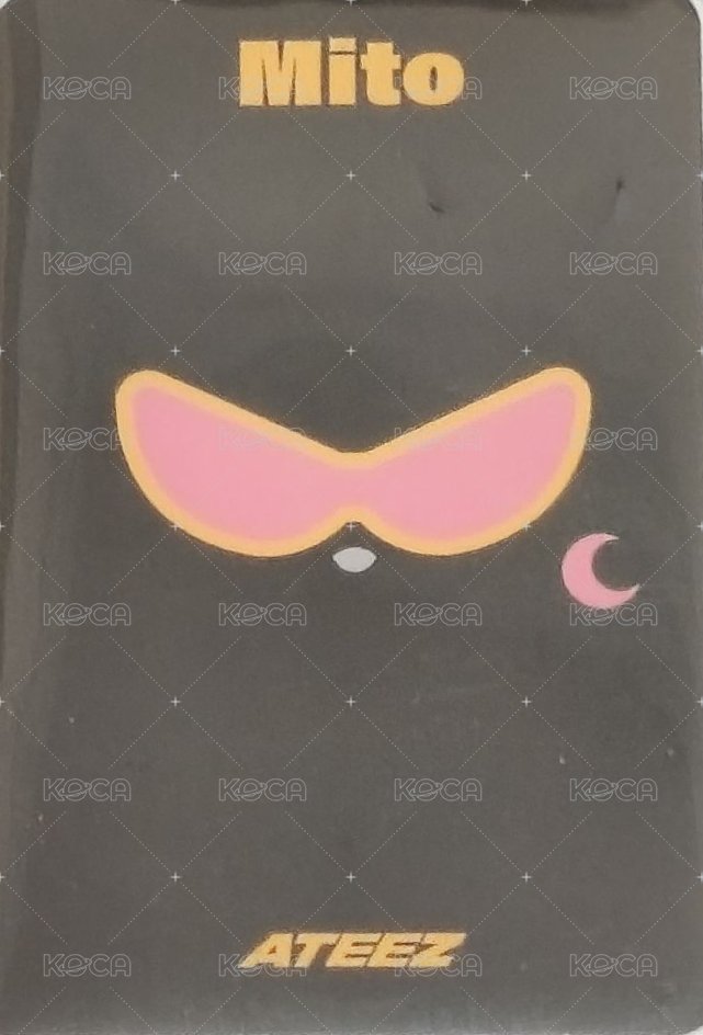 GH1 快閃店 周邊卡 Mito Face Cushion 背面