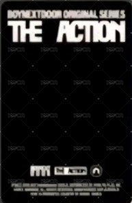 The Action General market 單封 特典卡  背面