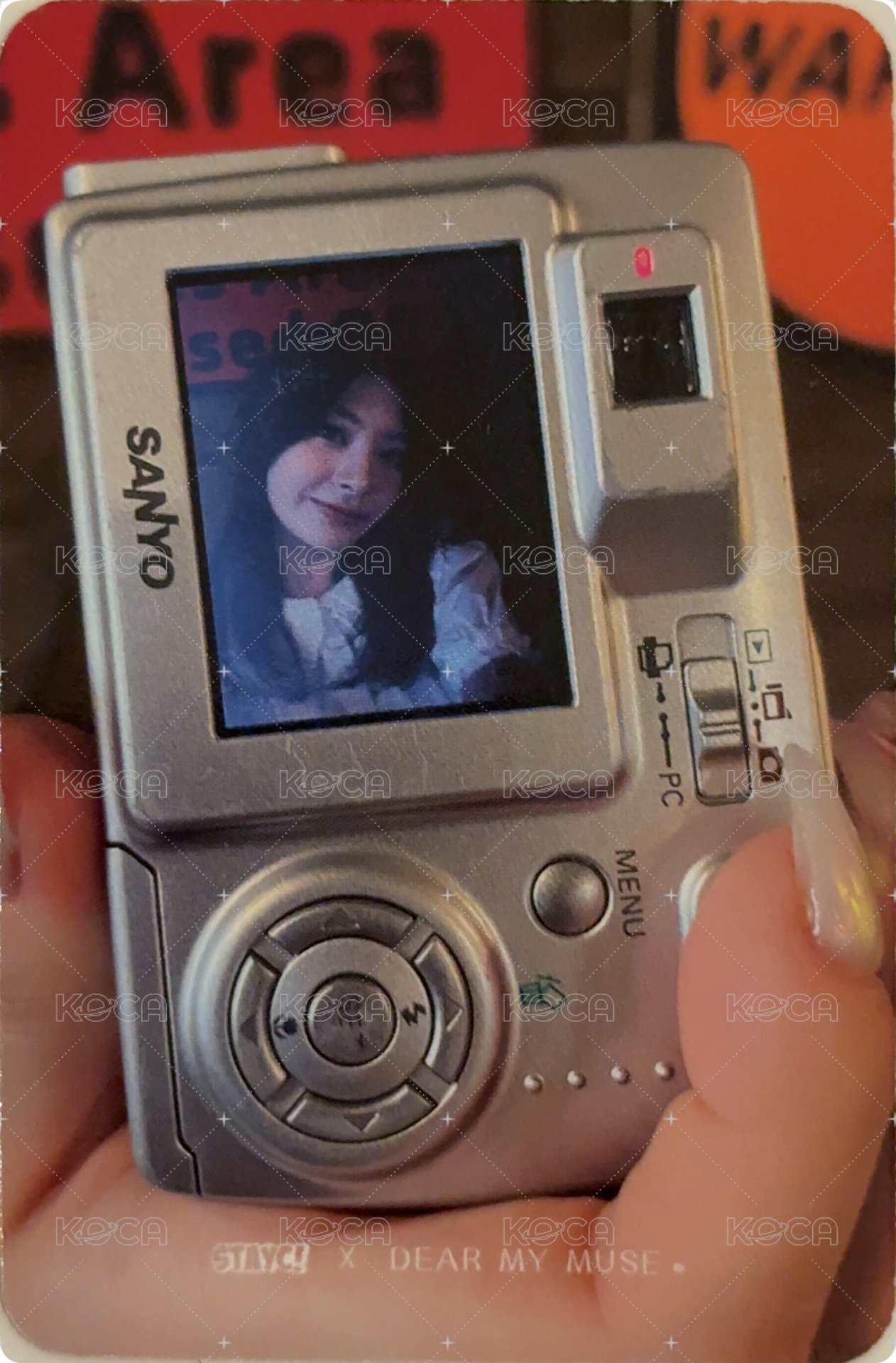 Bubble dmm 3.0 簽售卡 ccd森 背面