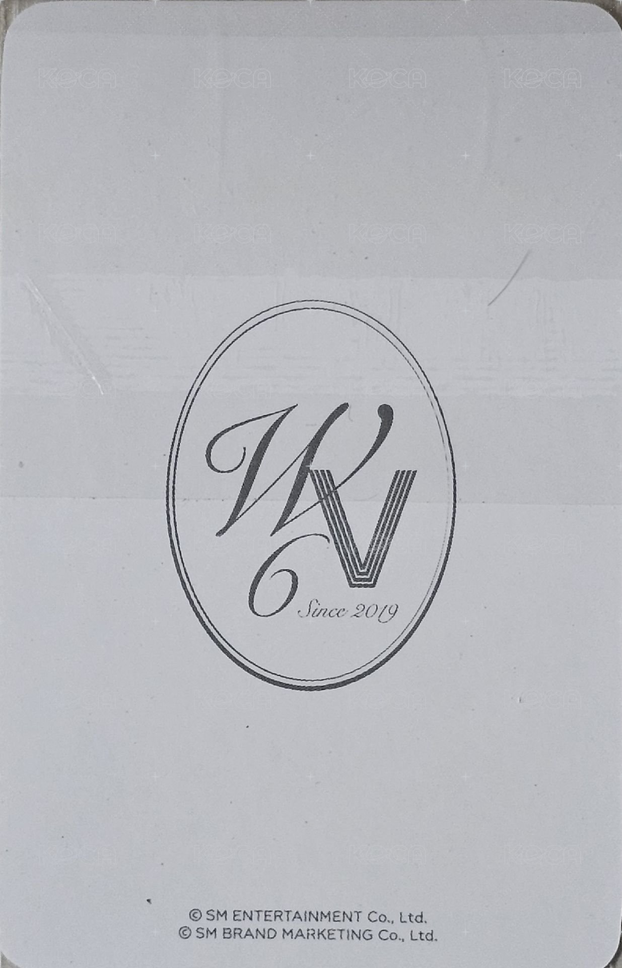 六週年 藍芽音響 周邊卡  背面