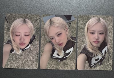 Rosé Puma 聯名小卡