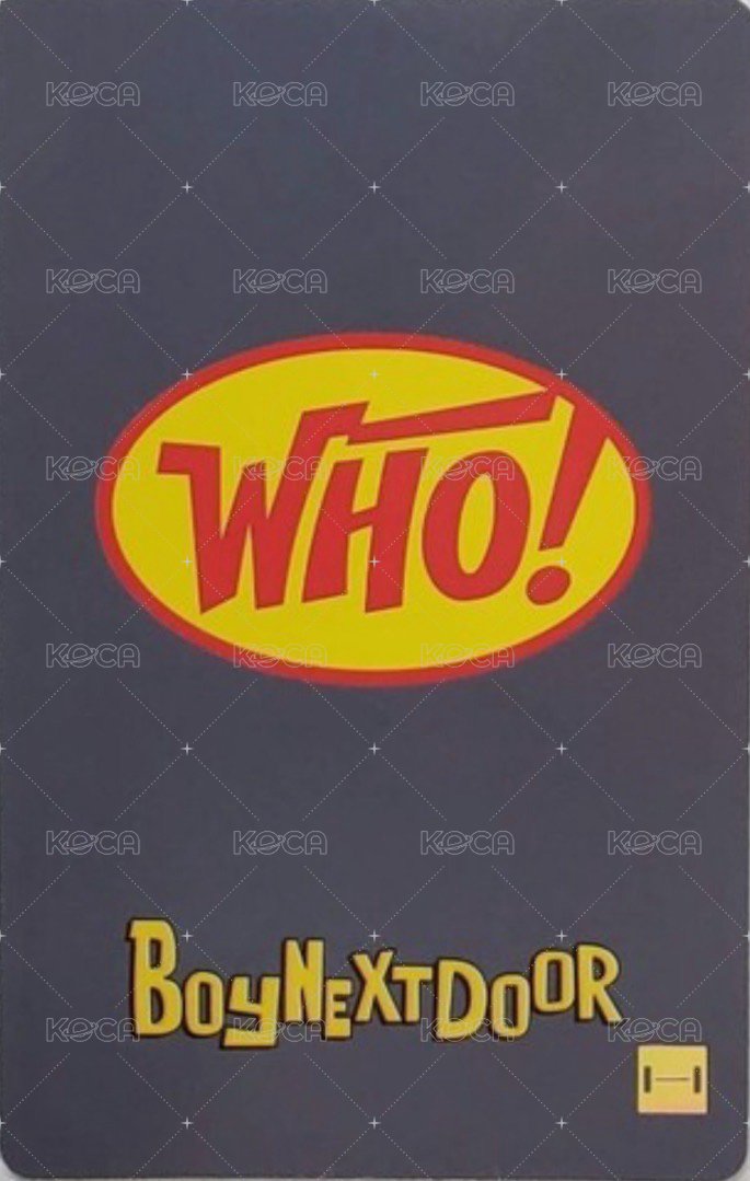 WHO! m2u 1.0 幸運卡 5 背面