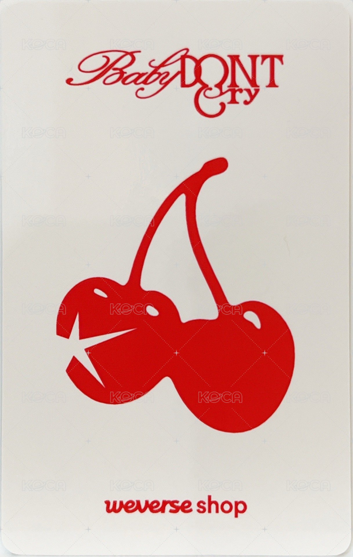 F Girl wvs 1.0 特典卡  背面