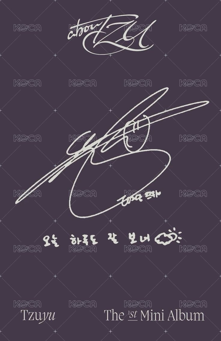 aboutTzu  專輯卡 Nemo fly 背面