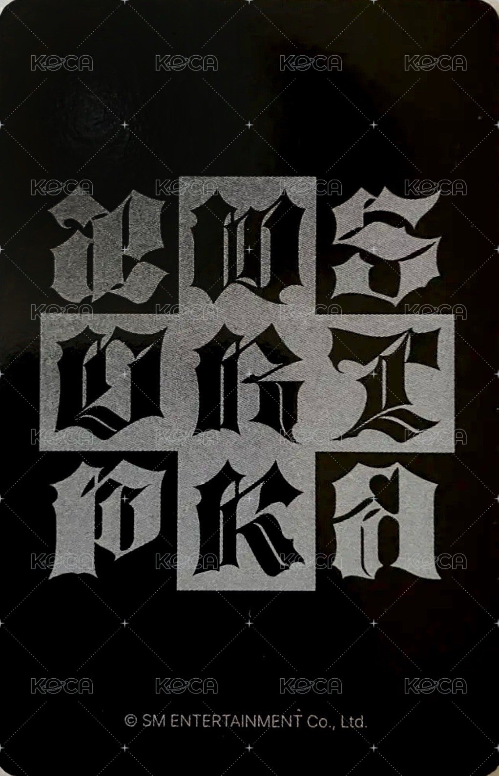 Dirty Work el 特典卡 預售冬 背面